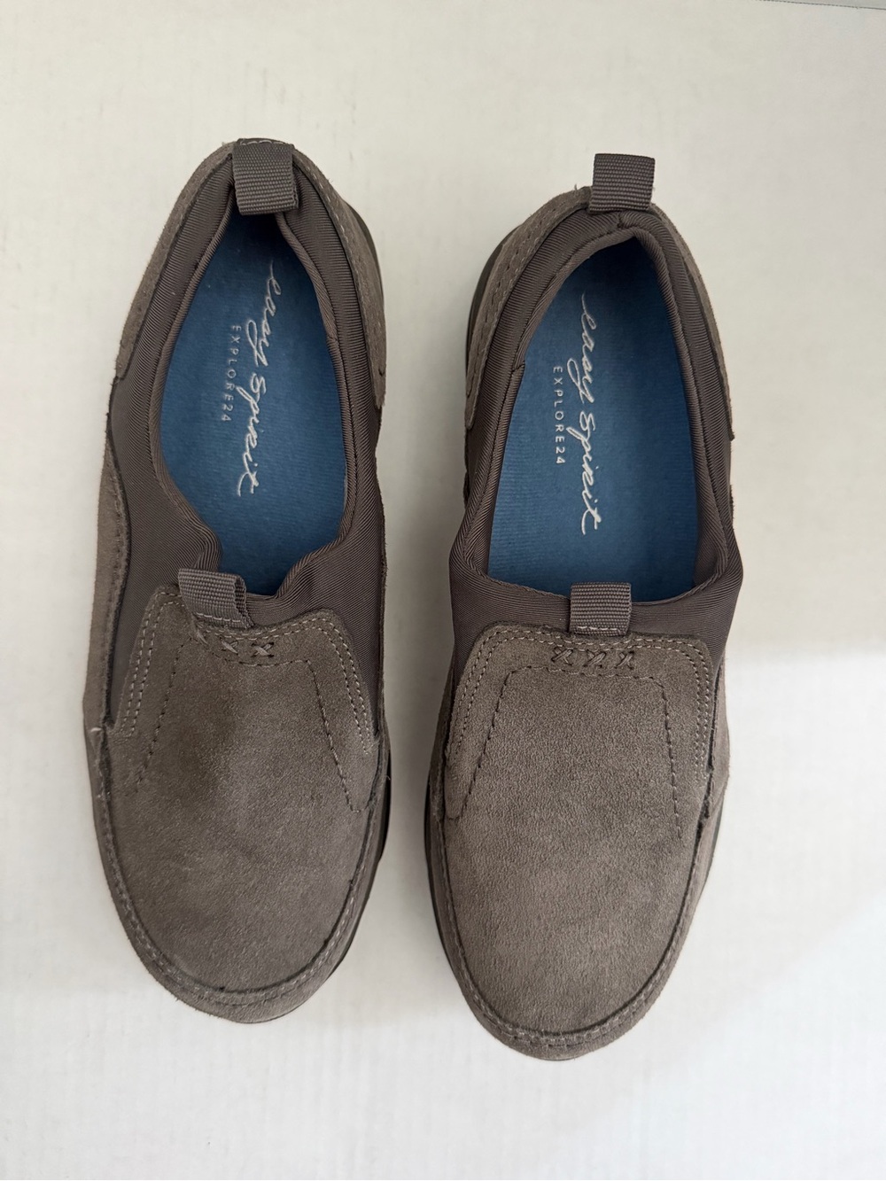 Easy Spirit Men’s Brown Slip-On Loafer